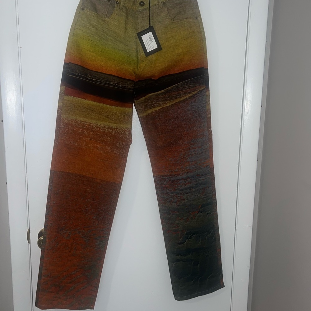Multicolor Gradient Pants